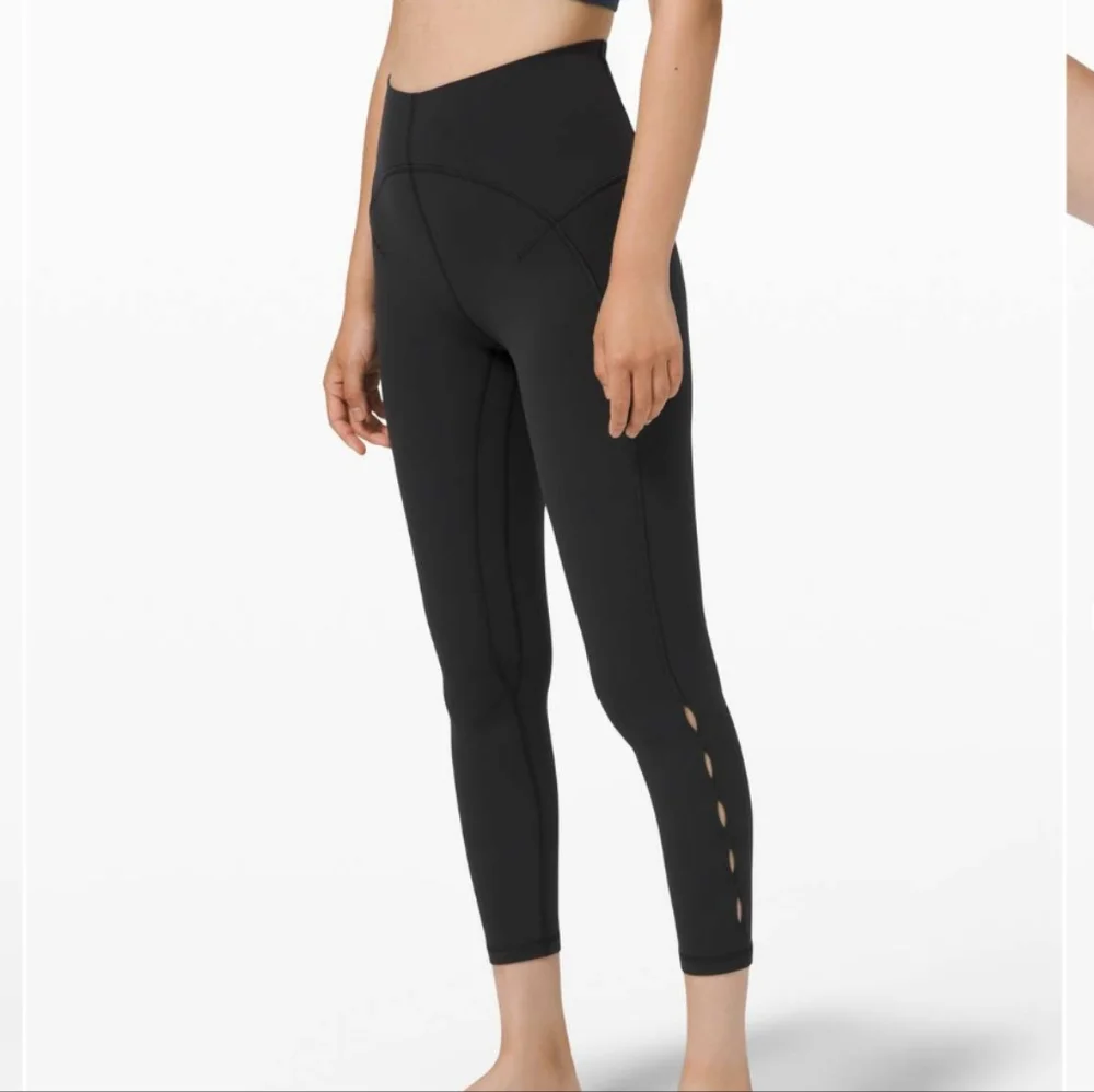 Lululemon Unlimit High-Rise Tight 25" *Keyhole Black - Picture 3 of 10